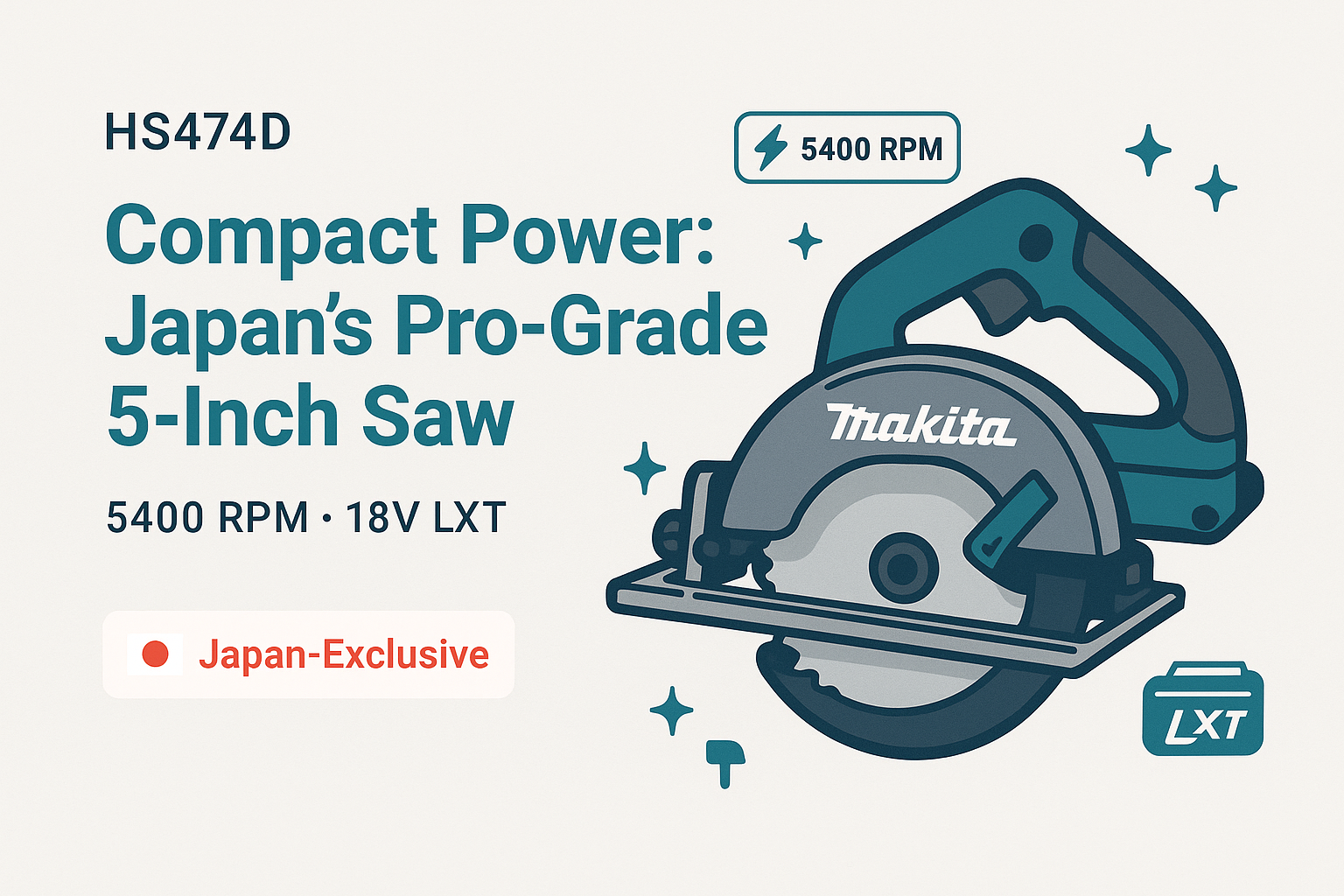 Makita HS474D Review: The 125mm Circular Saw You Can’t Buy in America