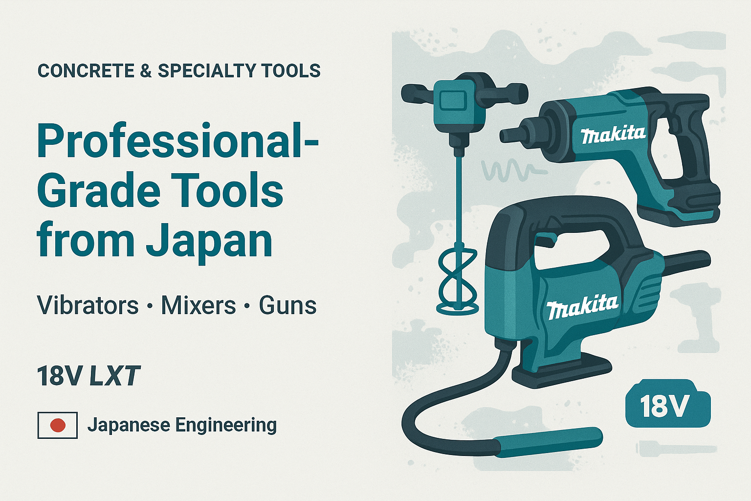 Makita Concrete Vibrators & Specialty Tools Review: Professional ...