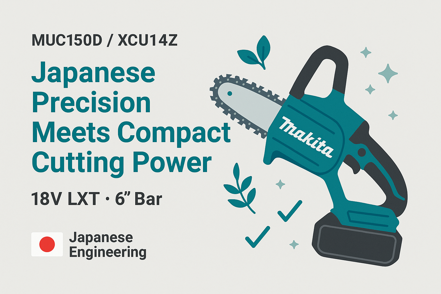 Makita MUC150D Review: Compact Japanese Pruning Saw That Delivers Pro Results